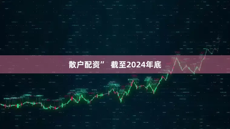 散户配资”  截至2024年底